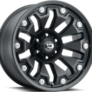 Vision Wheel Off-Road – 362 ARMOR – Black – 20″x9″ 12mm – All weather Wheels – 362-2984SBB12